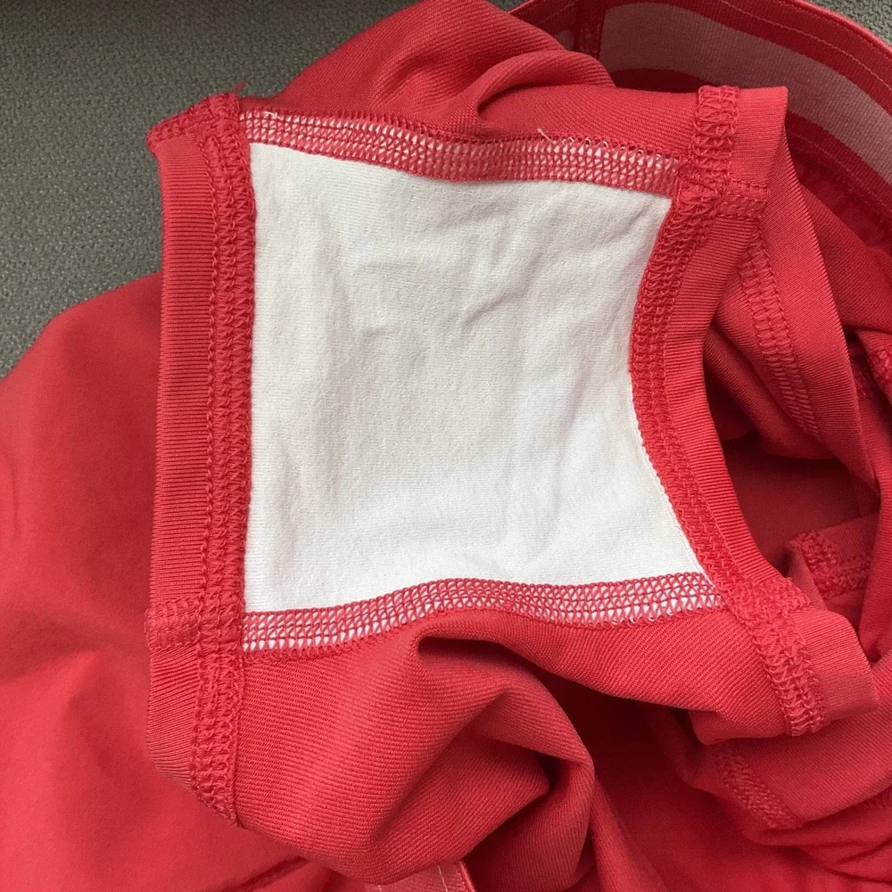 Alo Match Point Tennis Skirt Candy Red XXS